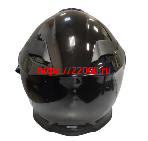 Шлем модуляр COBRA EC H271, черный глянцевый СНЕГОХОДНЫЙ, размер M фото 4