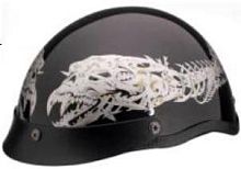 Мотошлем YM-610 черный (М)