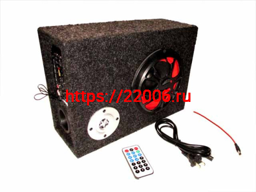 Аудиосистема для мототехники с МР3, FM радио 12в-220W