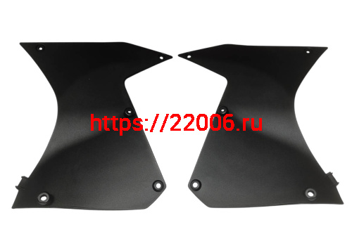 Облицовка внутреняя бензобака, левая + правая MIRAGE 250 (ТЭККЕН) (200043146-0001 + 200053170-0001)
