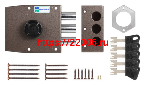 Замок Mottura (Моттура) накладной 30.401 D (правый) фото 2