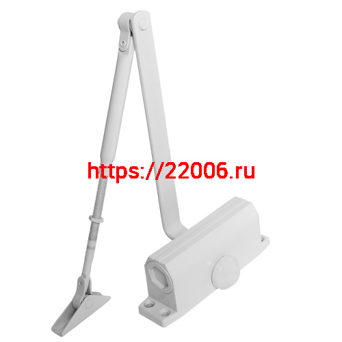 Доводчик Ajax (Аякс) дверной DCTR15-60 hold open WH белый