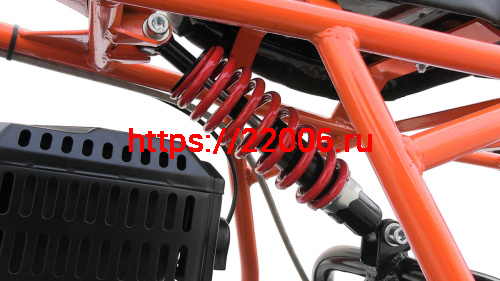 Мотоцикл СКАУТ-7 БОЦМАН 2, 8+ л.с., колеса GIANT, ФАРА, ЭЛ.СТ. перед и зад подв. фото 7