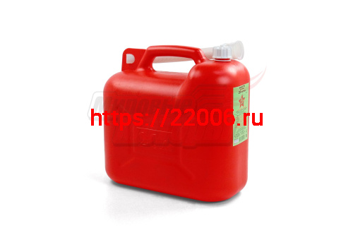 Канистра 20л пластик "Звезда" с заливным устройством