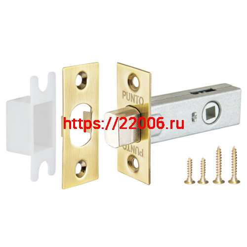 Задвижка Punto (Пунто) врезная METDB-45 (DB-45) SG мат. золото