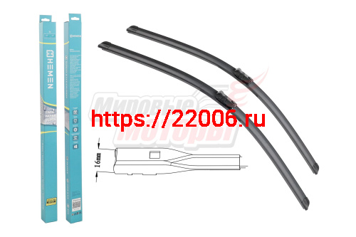 Щётки стеклоочистителя комплект 2шт. HEMEN 650/650 мм (HP6565B216)