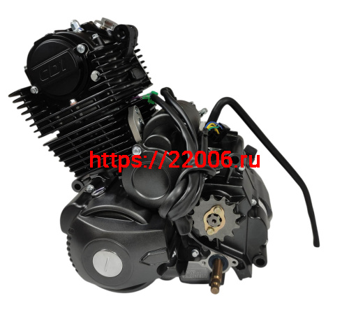 Двигатель 4т. 270 см3 172YMN-3  SHINERAY (6МКПП, эл.старт)