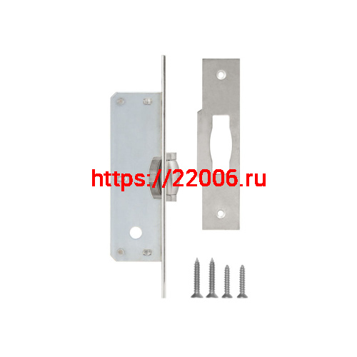 Защелка Kale kilit (Кале килит) врезная ролик 155/B (35 mm) (никель) фото 2