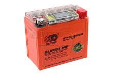 Аккумулятор 12В 5Ач OUTDO UTX5L-BS(DS) (аналог DS1205) С ДИСПЛЕЕМ(гелевый)(обр.полярн) (113*70*107мм)