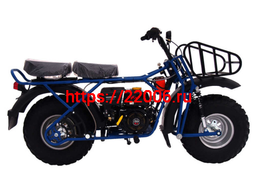 Мотоцикл внедорожный СКАУТ-2-8Е, 2х1, передняя подвеска, электростартер (8 л.с.),