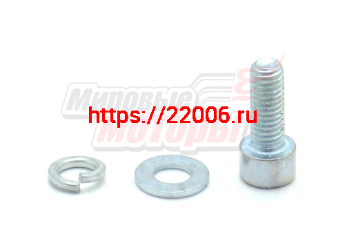 Болт с гайкой крепления венца трансмиссии цепной 144F