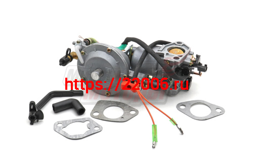 Адаптер газовый для бензогенератора с двигателем 182F/188F/190F (d27)