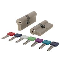 Цилиндровый Punto (Пунто) механизм MaxPro7000Key90mm(25+10+55) SN никель 7key