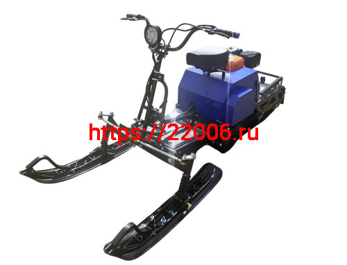 Мотобуксировщик компактный с лыжным модулем ЛИДЕР-ДЕЛЬТА-3, CVTL (+Фара) 10 л.с., TAV2-40,, РЕВЕРС фото 3