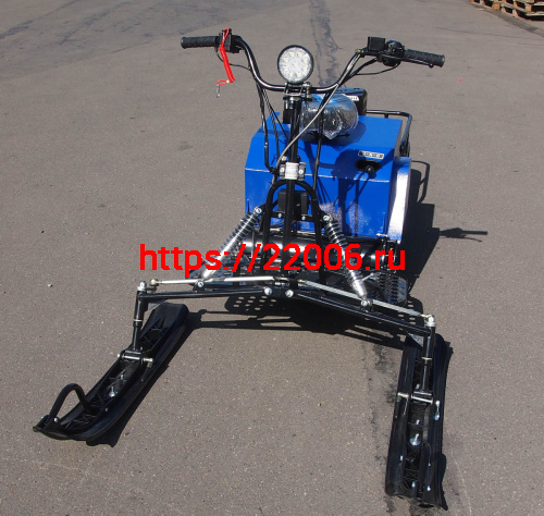 Мотобуксировщик с лыжным модулем 22 л.с, С РЕВЕРСОМ ЛИДЕР-3H-4Т-22АП, LONG ГИДРАВЛ., РЫЧАЖ, ПОДОГРЕВ фото 6