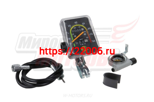 Спидометр вело механический JY-092 (квадрат) фото 2