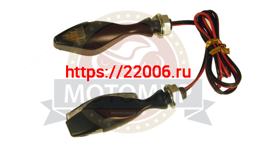 Боковой фонарь (LED) (компл. - 1 пар) WKT-TL-31 черный фото 2 Боковой фонарь (LED) (компл. - 1 пар) WKT-TL-31 черный фото 2