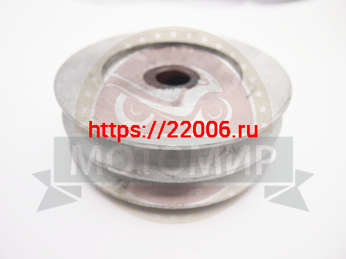 Шкив ведомый на Мотолебедку МЛ-1М "Бычок" 2-х ручейковый (Большой)