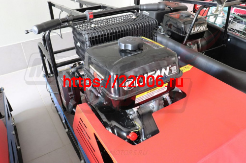 Мотобуксировщик 18,5 л.с. Север (3 тел.) дв.Lifan, вариатор "Сафари", катковая подвеска фото 2