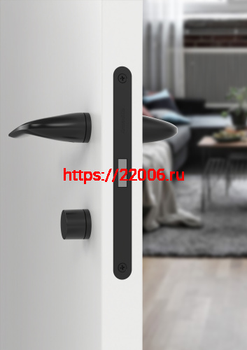 Ручка Armadillo (Армадилло) раздельная R.ART30.LACONY BL-26 черный фото 6