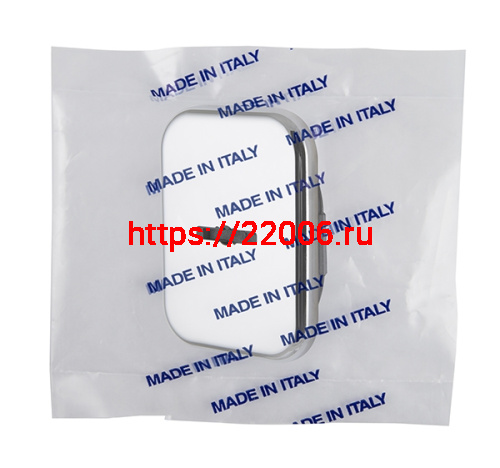 Декоратив. Armadillo (Армадилло) Квадратная накл. на сувальдный замок со шторкой PS-DEC SQ CT (ATC Protector 1) CP-8 Хром фото 2