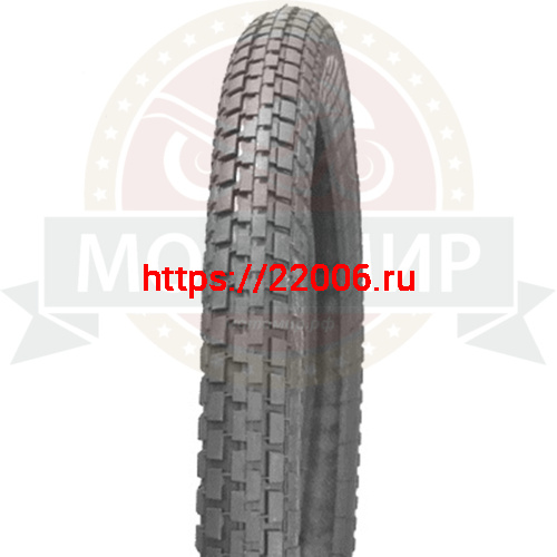 Покрышка 19" 2.25-19 Л-156, с камерой, Мопед, ПетроШина (НАБОР)