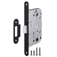 Защелка Ajax (Аякс) врезная METLM90-50 BL черный