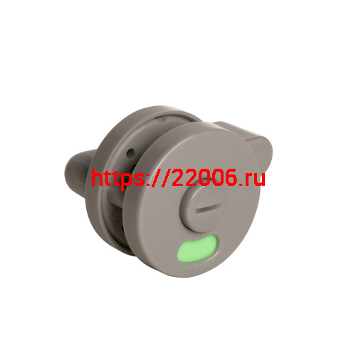 Ручка Ajax (Аякс) поворотная BK6.WC.CABIN PVC GREY серый фото 5