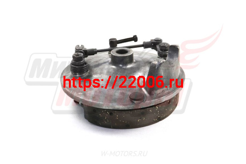 Барабан тормозной передний в сборе ДНЕПР (реставр.) фото 3