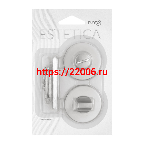 Ручка Punto (Пунто) поворотная BK6.R.EST.R52 CP-8 хром фото 2