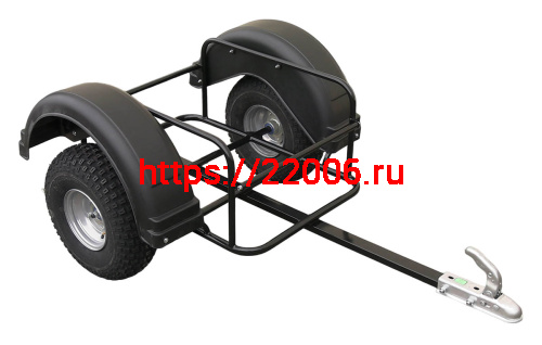Прицеп для мотовездехода  (ИТМ) колеса 10", БЕЗ СЦЕПКИ, без корыта, корыто отдельно код. 38490