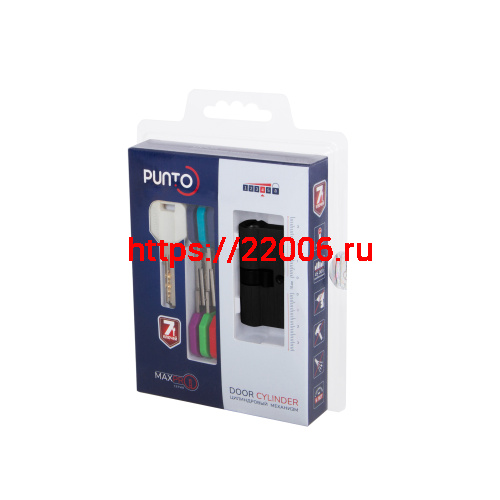 Цилиндровый Punto (Пунто) механизм MaxPro7000Key 52mm (21+10+21) GR графит 7key фото 2
