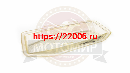 Стекло DioAF18 передней фары и поворота (прямоугольная) фото 4