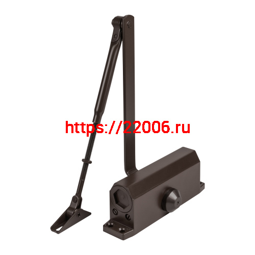 Доводчик Ajax (Аякс) дверной DCTR80-140 (TDR-140) 80-140кг BR коричневый
