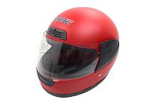 Шлем SAFEBET HF-109 красный МАТОВЫЙ одноцветный "S,M,L,XL,XXL" (интеграл)