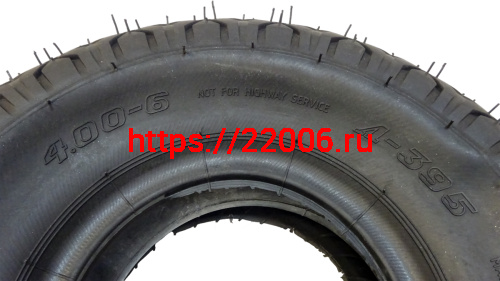 Покрышка  ПетроШина  6" Л395, 4.00 - 6" с камерой фото 5