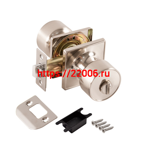 Ручка Punto (Пунто) защелка DK772/BL SN-BK (фик.) никель