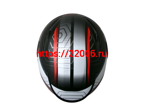 Шлем TVS RACING (Индия) STREET D/V DULL BLACK RED размер M, + пинлок в комплекте, очки фото 6