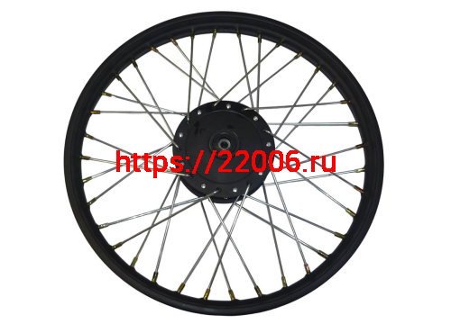 Обод 18" передний спицы, барабан. тормоз 1,4-18  COLT (54010377)