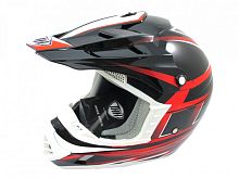 Мотошлем THH TX-12 №17 black/red (L)