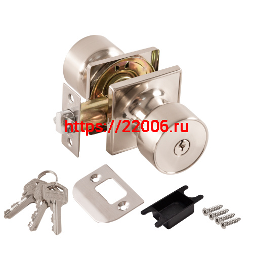 Ручка Punto (Пунто) защелка DK772/BL SN-ET (кл./фик.) никель