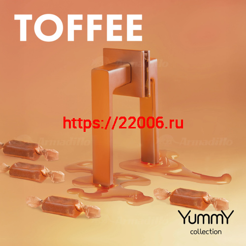 Ручка Armadillo (Армадилло) раздельная K.YM.TOFFEE BL-26 черный фото 3