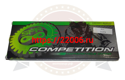 Цепь SFR (520) SFR -104 зв. приводная (Иж), ПР15.875-23-1, цветная коробочка фото 2