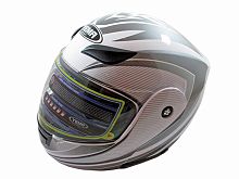 Мотошлем YM-921 серый (L)