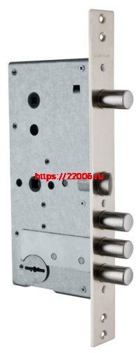 Замок Guardian (Гардиан) врезной сувальдный с задвижкой и защёлкой ЗВ 50.15, 4 кл. (длинный кл. 70,5 мм) /128:4175/