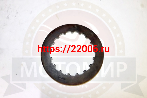 Диск сцепления 1P56 FMJ-2 ферридо круглый шлиц внутрь (Е6-6) (НАБОР) фото 2 Диск сцепления 1P56 FMJ-2 ферридо круглый шлиц внутрь (Е6-6) (НАБОР) фото 2