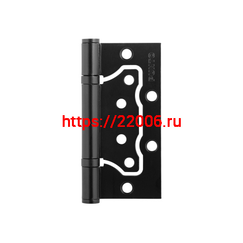 Петля Punto (Пунто) универсальная без врезки IN4200W/IND BL (тех.упаковка) черный