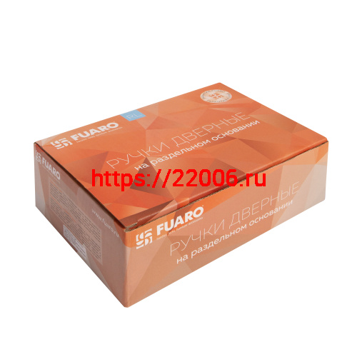 Ручка Fuaro (Фуаро) раздельная K.SL52.ABRASIVE (ABRASIVE SL) BL-24 черный фото 2