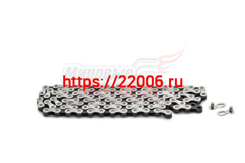 Цепь вело 116 зв. аналог "Shimano" (8 скоростей) с замком