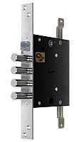 Замок Mettem (Меттэм) врезной сувальдный с защёлкой ЗВ9 143.1.0 с тягами, 5 кл.